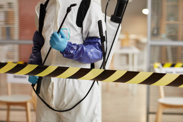 Professional Biohazard technician working in Sumterville, FL